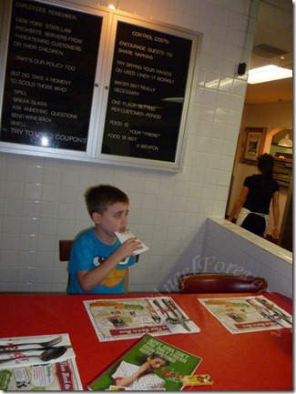 The Birthday Boy at Buca di Beppo