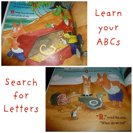 Pirates teaching ABCs