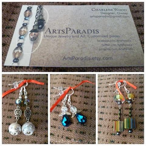 Earrings from Arts Paradis