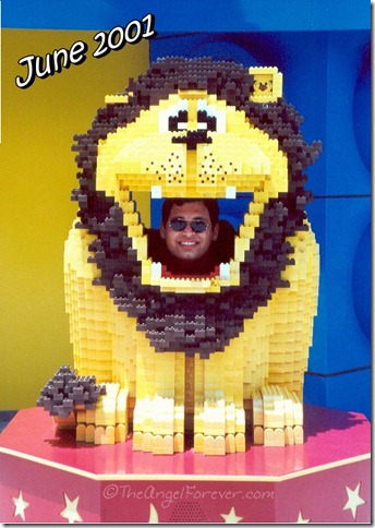 LEGO Lion at Downtown Disney