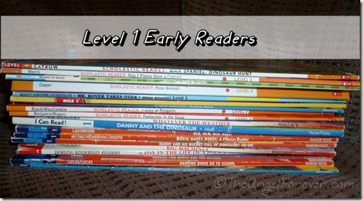 Level 1 Early Reader Books